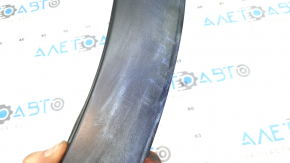 Honda CRV 23-26 rear right fender arch trim on the door, texture, scratches, worn, whitened plastic