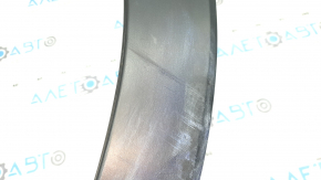 Honda CRV 23-26 rear right fender arch trim on the door, texture, scratches, worn, whitened plastic
