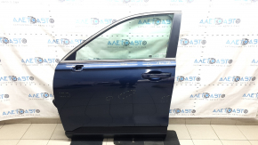 Honda CRV 23-26 keyless front left door assembly, blue B640M, scratches