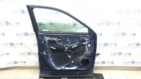 Honda CRV 23-26 keyless front left door assembly, blue B640M, scratches