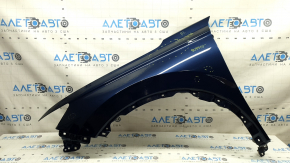 Honda CRV 23-26 front left fender, blue B640M, sand, scratches, dent