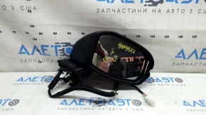 Right side mirror assembly for Honda CRV 23-26, 8 pins, turn signal, heated, BSM, sand