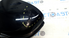 Left side mirror assembly for Honda CRV 23-26, 8-pin, turn signal, heated, BSM, scuffs, scratches