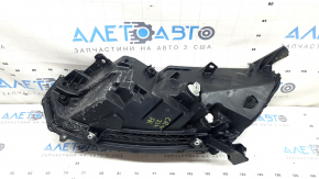 Honda CRV 23-26 LED front right headlight assembly with black glossy molding, sand