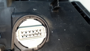 Honda CRV 23-26 LED front right headlight assembly with black glossy molding, sand