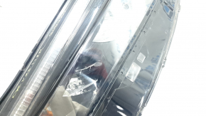 Honda CRV 23-26 LED front right headlight assembly with black glossy molding, sand