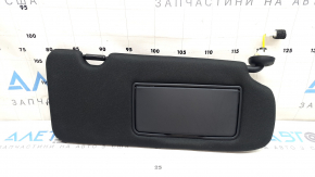 Right visor for Honda CRV 23-26, black, without hook, with backlight, scratches