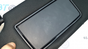 Left sun visor for Honda CRV 23-26, black, without hook, with backlight