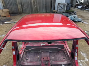 Metal roof of Toyota Camry v40 on the body, bumpers
