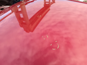 Metal roof of Toyota Camry v40 on the body, bumpers