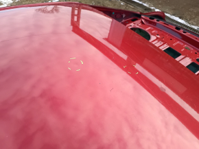 Metal roof of Toyota Camry v40 on the body, bumpers
