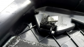 Left arch trim for Audi Q8 19-26, black, broken fasteners
