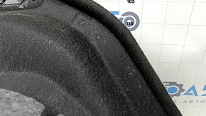 Left arch trim for Audi Q8 19-26, black, broken fasteners