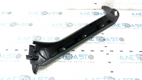 Right tailgate trim for Audi Q8 19-25 black