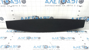 Upper trim of the Audi Q8 19-25 black trunk lid without a curtain on the glass