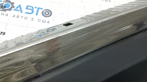 Audi Q8 19-26 trunk opening trim, black with chrome insert, scratches