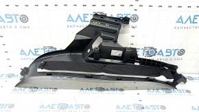 Lower right rear pillar trim for Audi Q8 19-25 black
