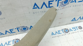 Left side seat cover for Toyota Prius 20 04-09, beige cloth, needs cleaning, plastic has turned white