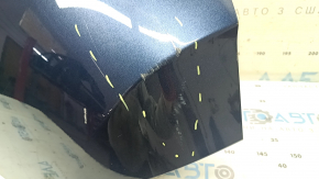 Honda CRV 23-26 blue B640M rear right bumper, bare, scratches