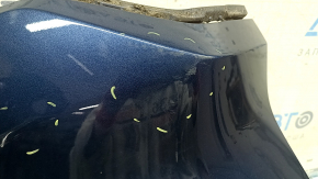 Honda CRV 23-26 blue B640M rear right bumper, bare, scratches