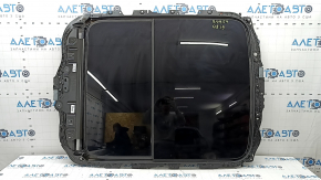 Audi Q8 19-26 black curtain panoramic view