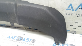 Front bumper center lip trim for Honda CRV 23-26 HEV, gray structure, scratches, worn