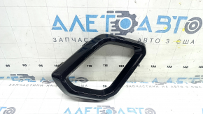 Right front bumper lip trim for Honda CRV 23-26 HEV, gloss black, sand, scratches