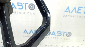Right front bumper lip trim for Honda CRV 23-26 HEV, gloss black, sand, scratches