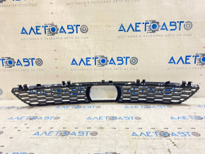 Lower grille front bumper central BMW 5 G30 17-20 under radar, M Sport, black gloss