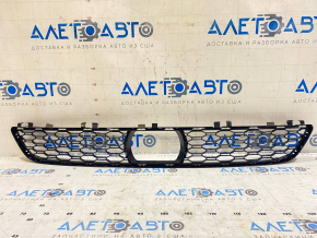 Lower grille front bumper central BMW 5 G30 17-20 under radar, M Sport, black gloss