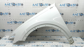 Front left wing for Audi Q8 19-26 aluminum, white LC9A