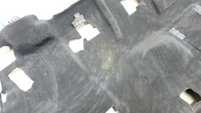 Rear floor covering for Honda CRV 23-26 HEV, black, dry-cleanable