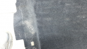 Rear floor covering for Honda CRV 23-26 HEV, black, dry-cleanable