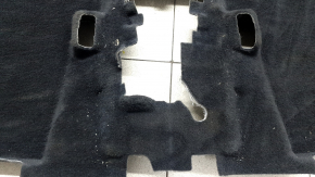 Rear floor covering for Honda CRV 23-26 HEV, black, dry-cleanable