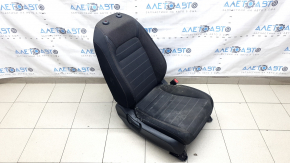 Honda CRV 23-26 passenger seat without airbag, manual, heated, black cloth with orange stitching, Sport, dry-cleanable