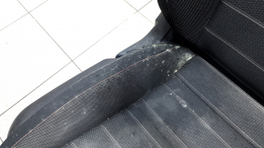 Honda CRV 23-26 passenger seat without airbag, manual, heated, black cloth with orange stitching, Sport, dry-cleanable