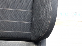 Honda CRV 23-26 passenger seat without airbag, manual, heated, black cloth with orange stitching, Sport, dry-cleanable