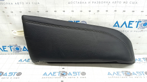 Right rear seat side trim for Honda Accord 2013-2017, black leather, type 2, scratches