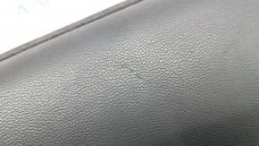 Right rear seat side trim for Honda Accord 2013-2017, black leather, type 2, scratches