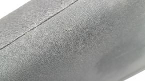 Right side trim for rear seats Honda Accord 13-16, black cloth, type 2, worn