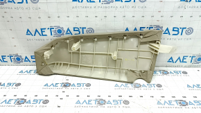Right side trim for rear seats, Honda Accord 13-16, beige cloth, for cleaning