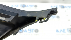 Left front bumper grille for Audi Q8 19-23, structure for parking sensors, broken mount