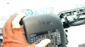 Honda CRV 23-26 black dashboard with AIRBAG, instrument panel frame and speaker cover, rusty squib, scratches, tears