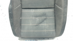 Honda CRV 23-26 heated driver's seat cushion trim, black fabric with orange stitching, Sport, dry-cleanable
