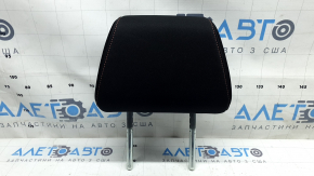Honda CRV 23-26 passenger seat headrest, black cloth with orange stitching, Sport, for cleaning
