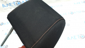 Honda CRV 23-26 passenger seat headrest, black cloth with orange stitching, Sport, for cleaning