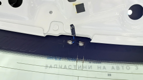 Bare tailgate with glass for Audi Q8 19-26 aluminum, tinted, white LC9A
