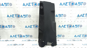 Lower left center pillar trim for Audi Q8 19-25 black