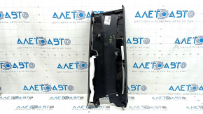 Lower left center pillar trim for Audi Q8 19-25 black