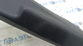 Audi Q8 19-26 black lower right center pillar trim, under speaker, scratched